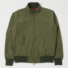 Baracuta G9 'Baracuta Cloth' Harrington Jacket - Army Breathable Lining Design