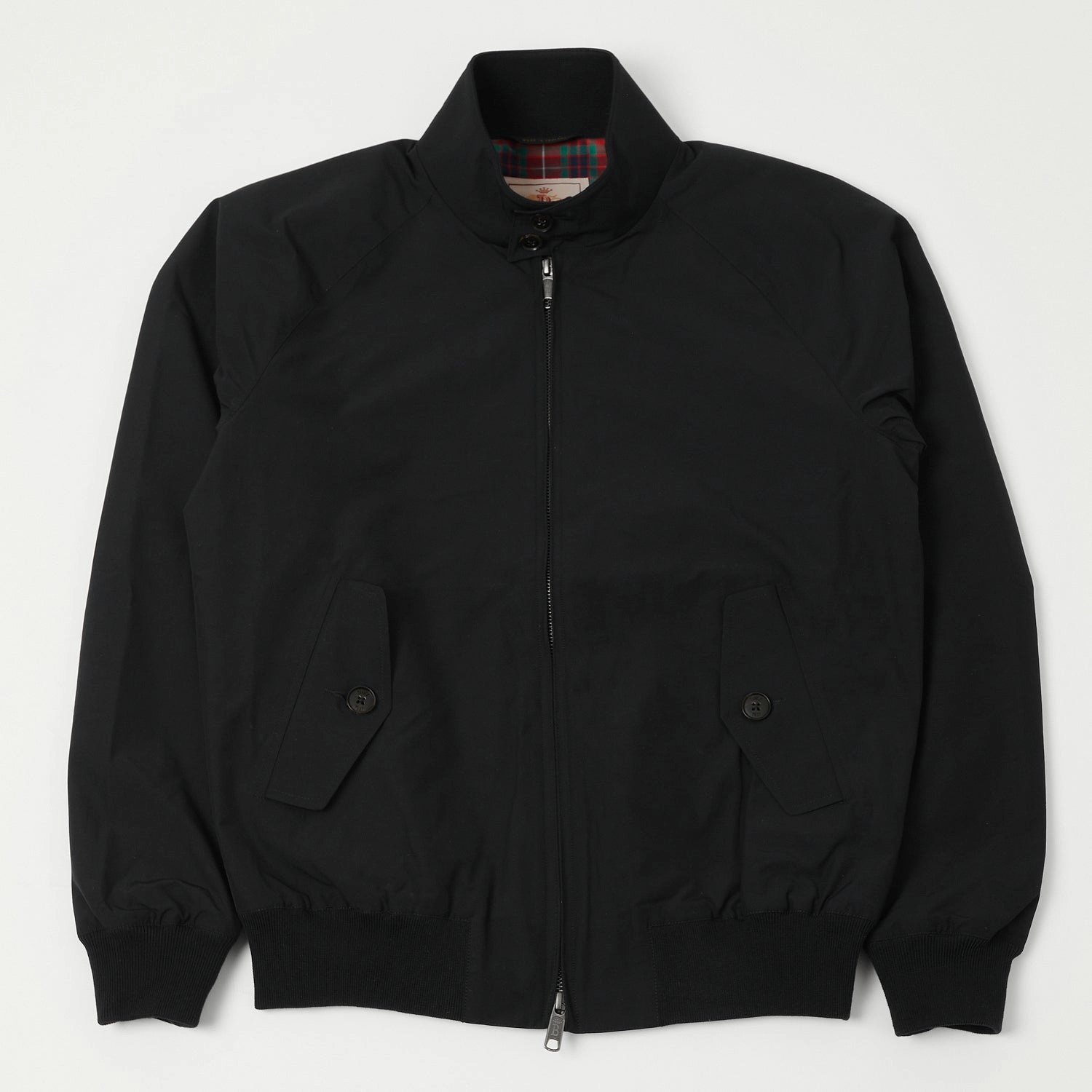 hypoallergenic material Baracuta G9 'Baracuta Cloth' Harrington Jacket - Black