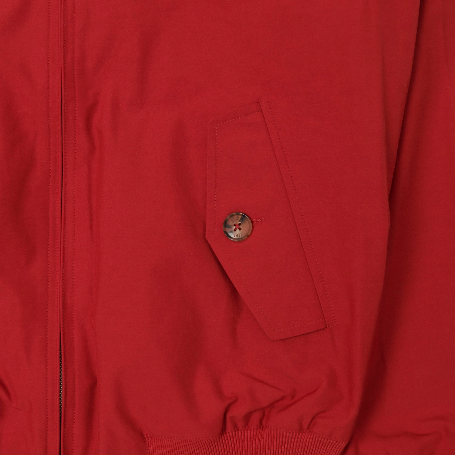 Eco Certified Textile Baracuta G9 'Baracuta Cloth' Harrington Jacket - Chilli Pepper