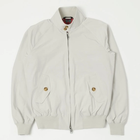 Baracuta G9 'Baracuta Cloth' Harrington Jacket - Mist Stretch Material
