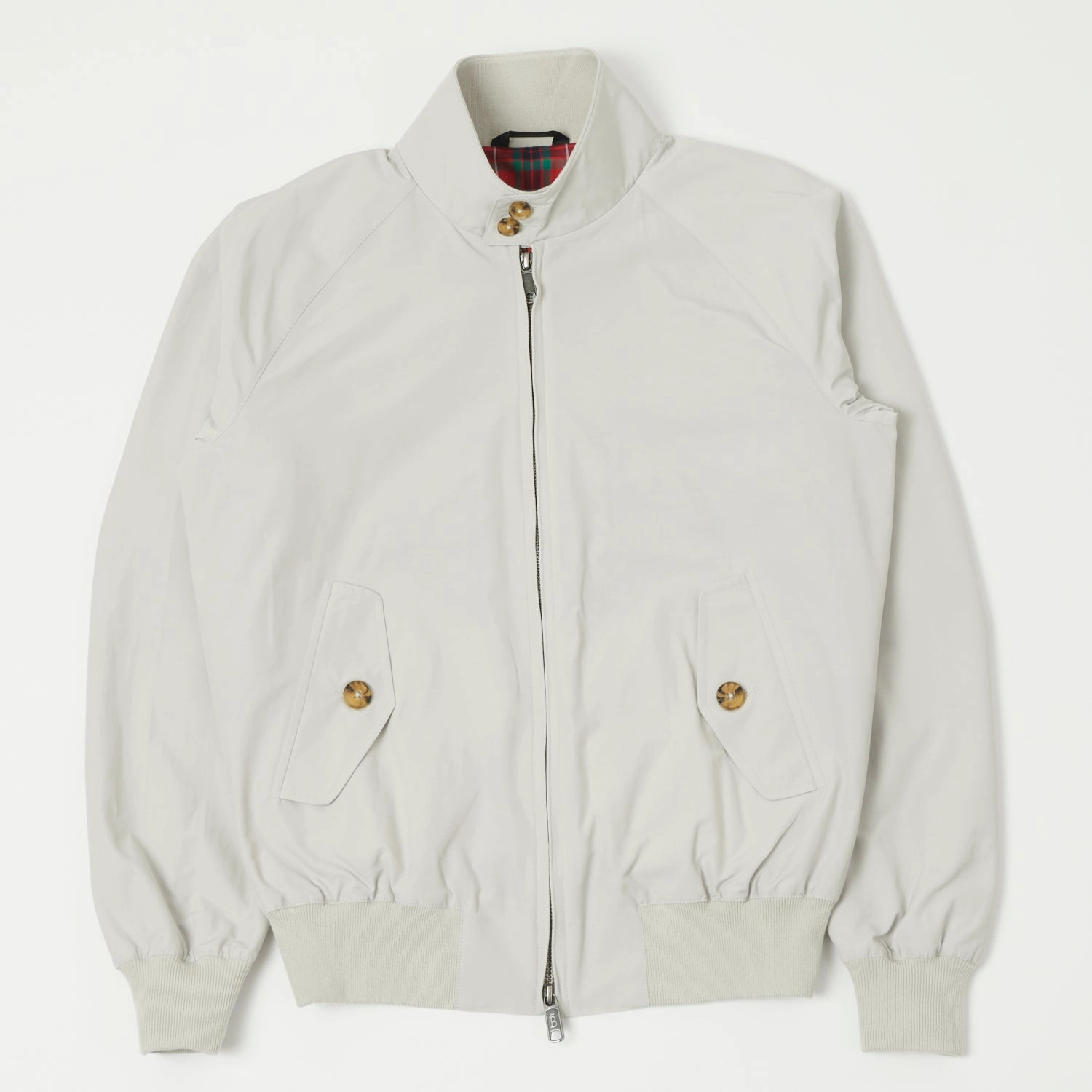 Baracuta G9 'Baracuta Cloth' Harrington Jacket - Mist Stretch Material