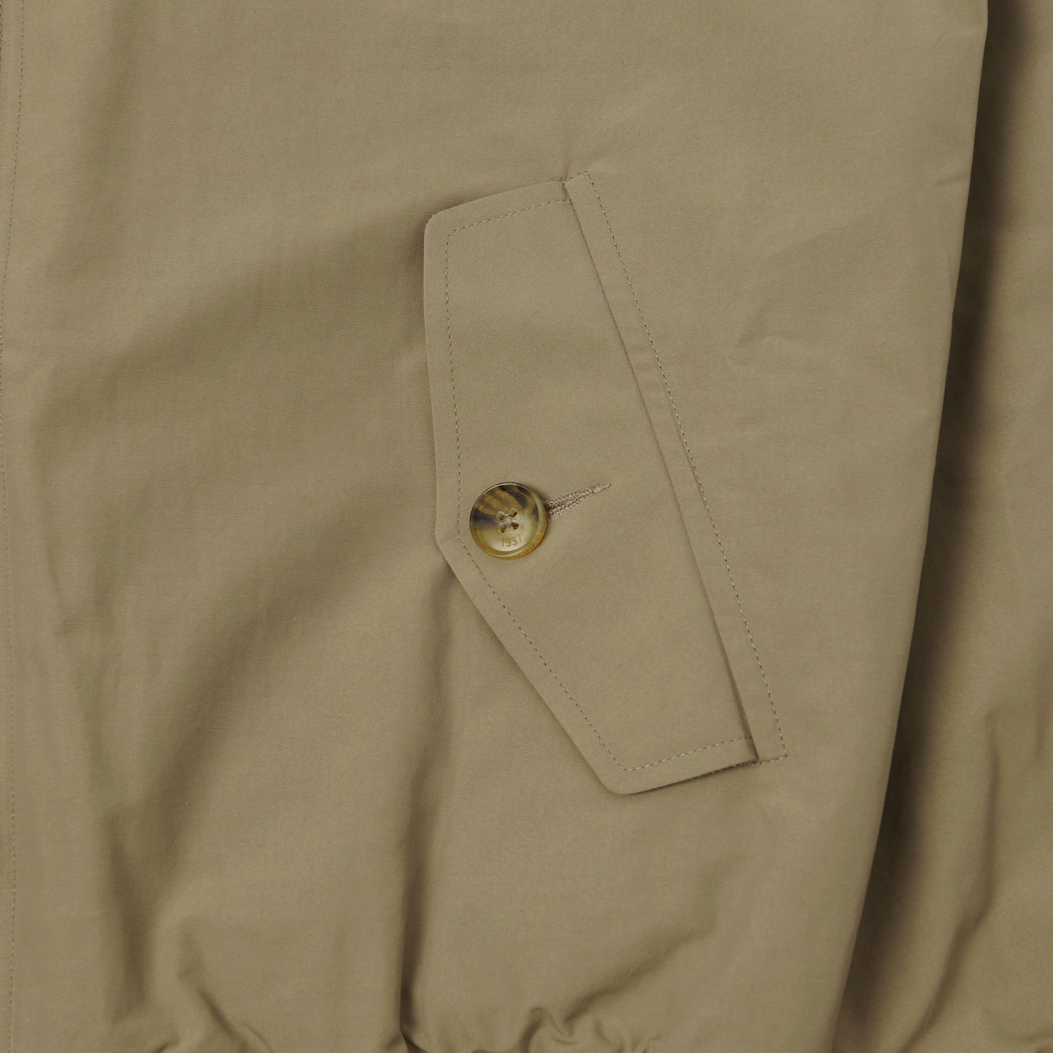 Thermal Lined Baracuta G9 'Baracuta Cloth' Harrington Jacket - Tan