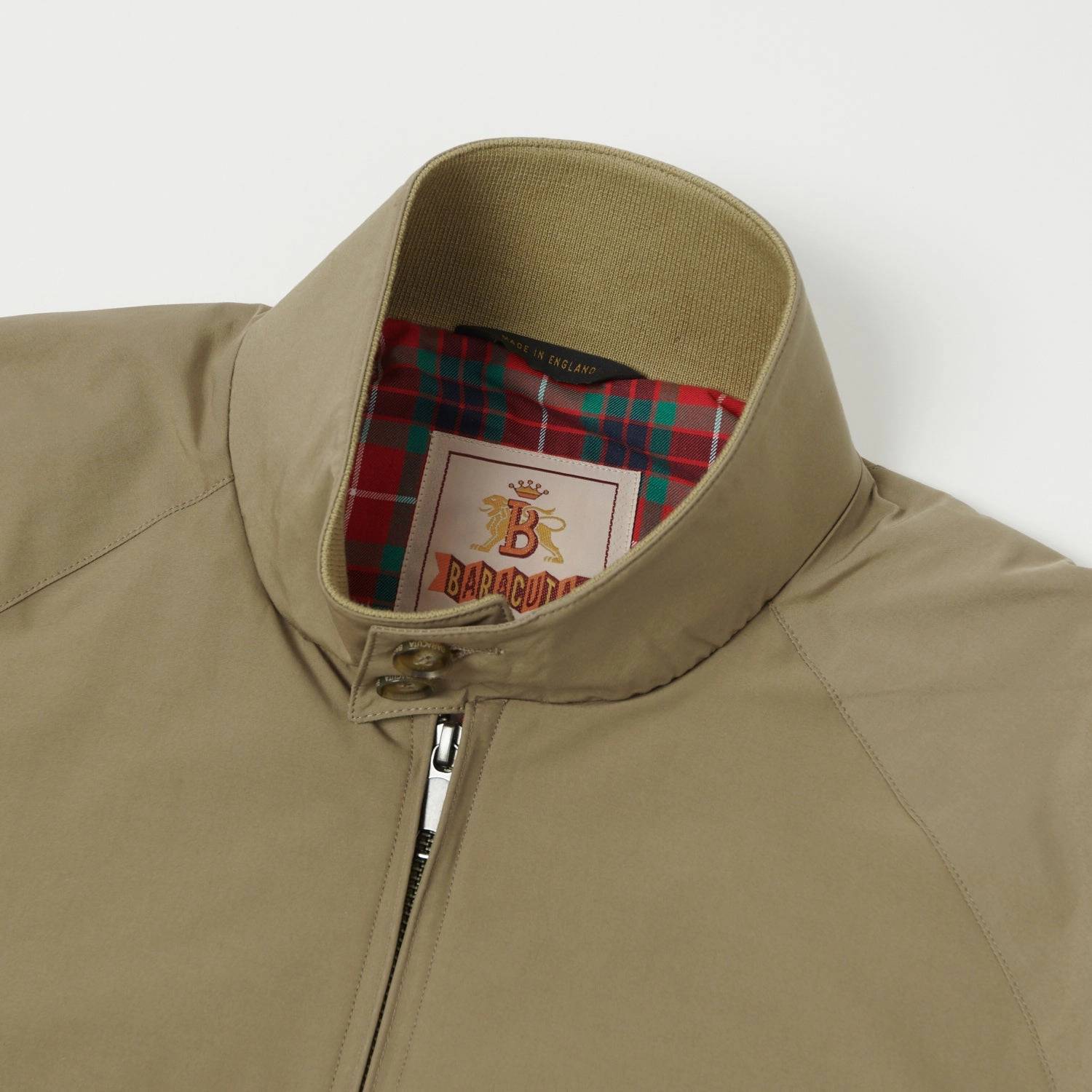 Modern Functional Design Baracuta G9 'Baracuta Cloth' Harrington Jacket - Tan