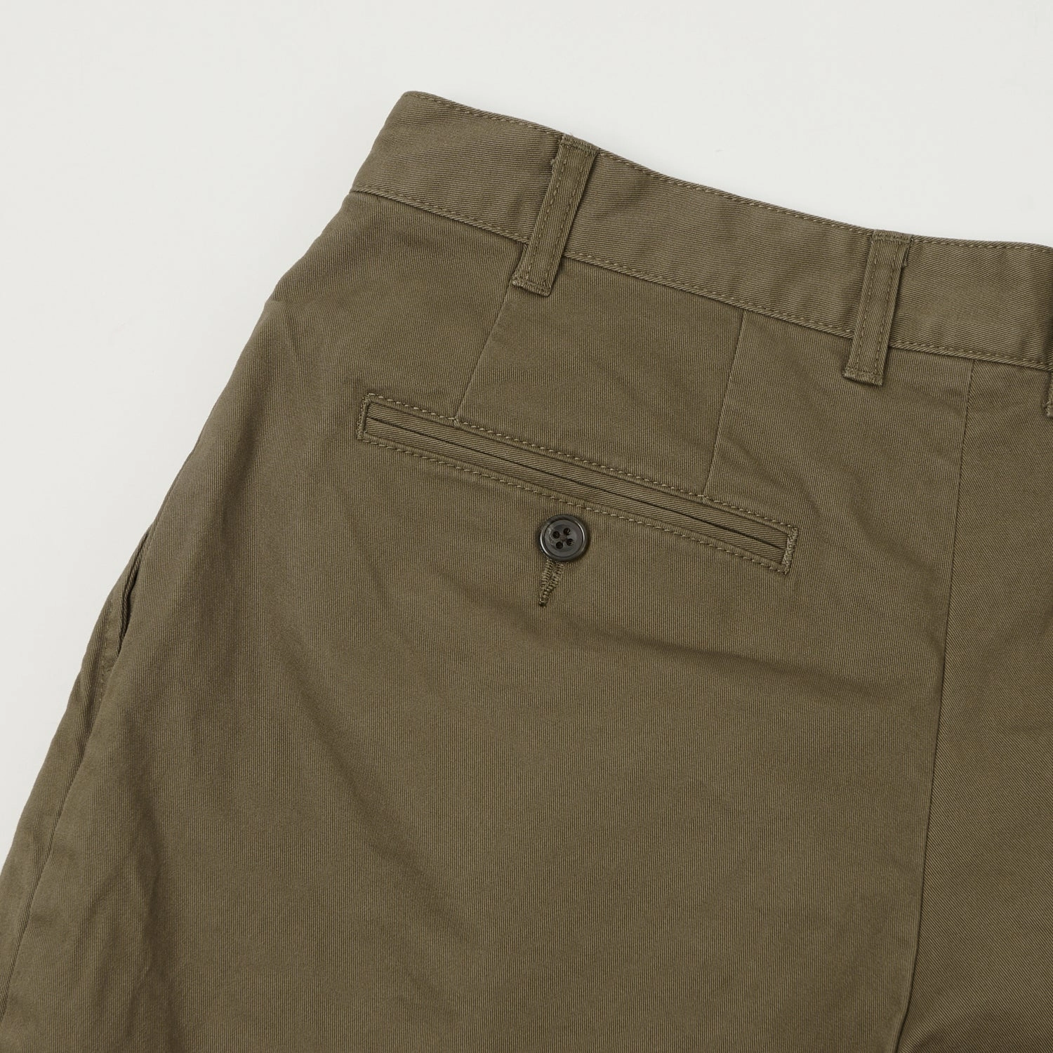 All Season Wear Active Utility Beams Plus Double Pleat Twill Trousers - Olive