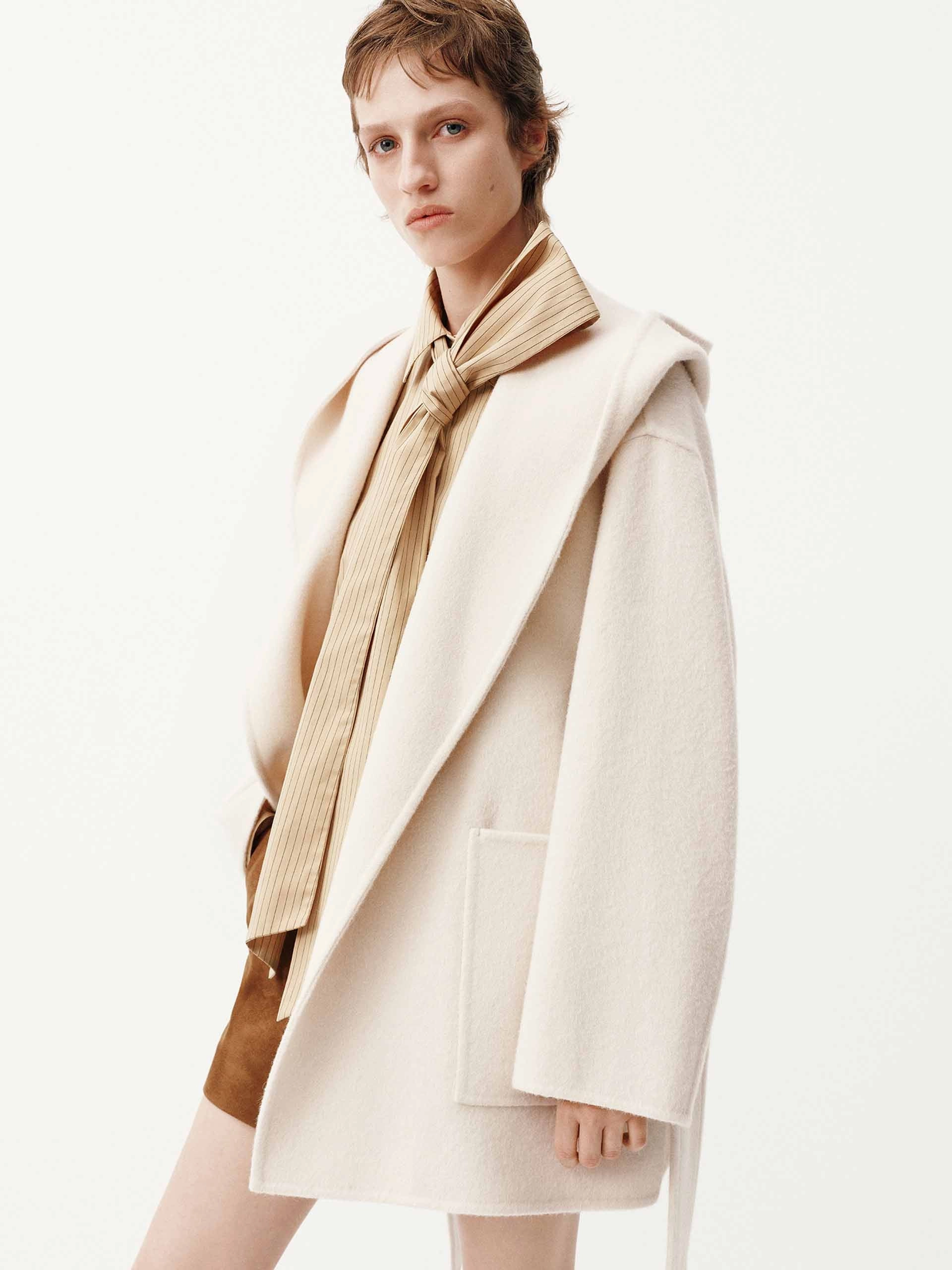 Everyday Layers Style Staple Belted Wool Blend Coat