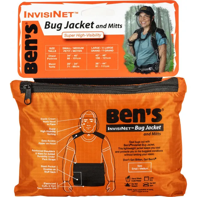 Ben's Invisinet Bug Jacket & Mitts