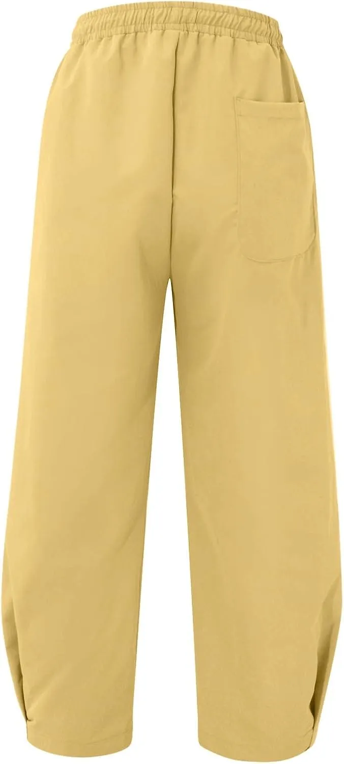 Big and Tall Sweatpants for Men Mens Chino Jogger Pants Sweatpants for Men Pants Casual Rope Loose Heavyweight Fit