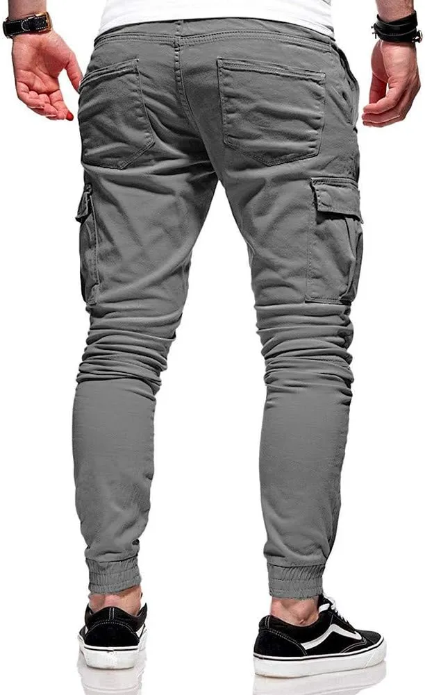 Big and Tall Sweatpants for Men Pants with Pockets Men's Pants Men's Jogger Lightweight Sweatpants Casual Loose-fit