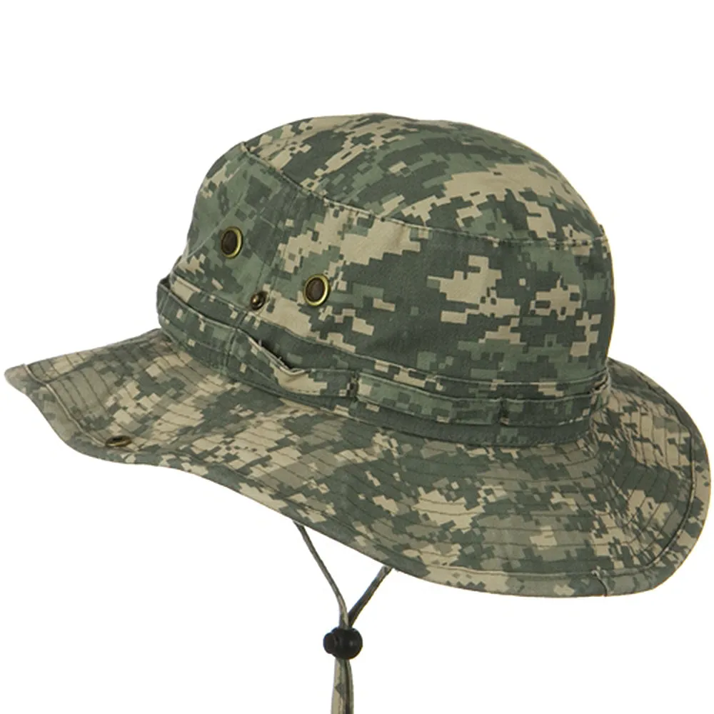 Big Size Washed Camo Hunting Hats