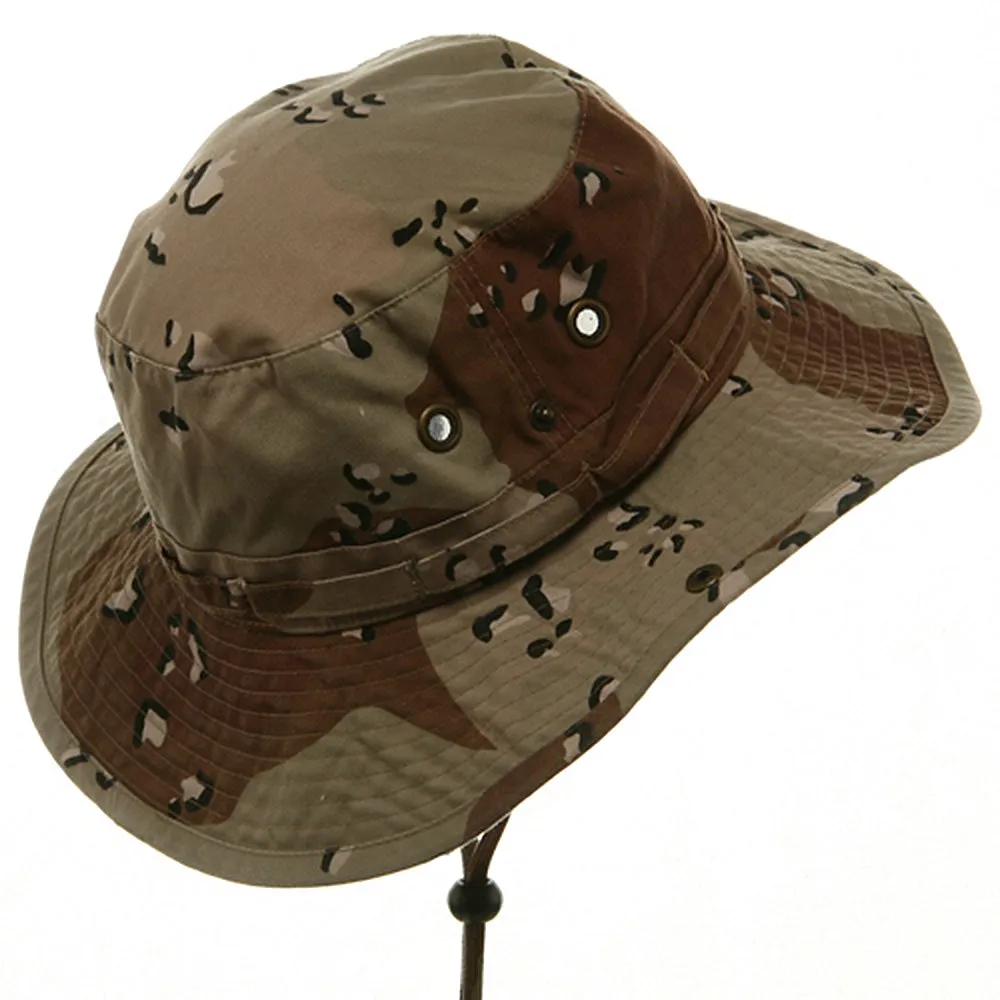 Big Size Washed Camo Hunting Hats
