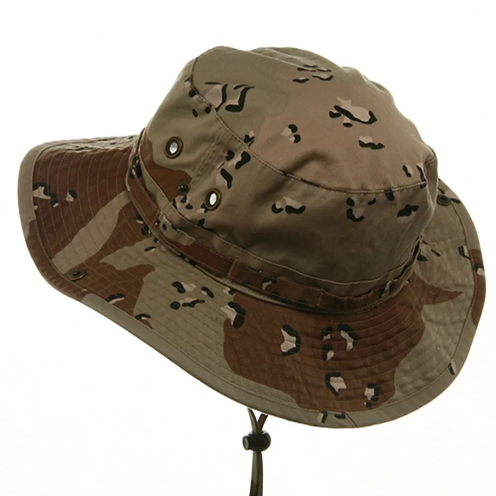 Big Size Washed Camo Hunting Hats