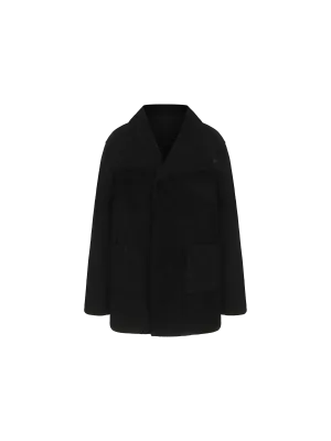 Black Velvet Lace Down Jacket