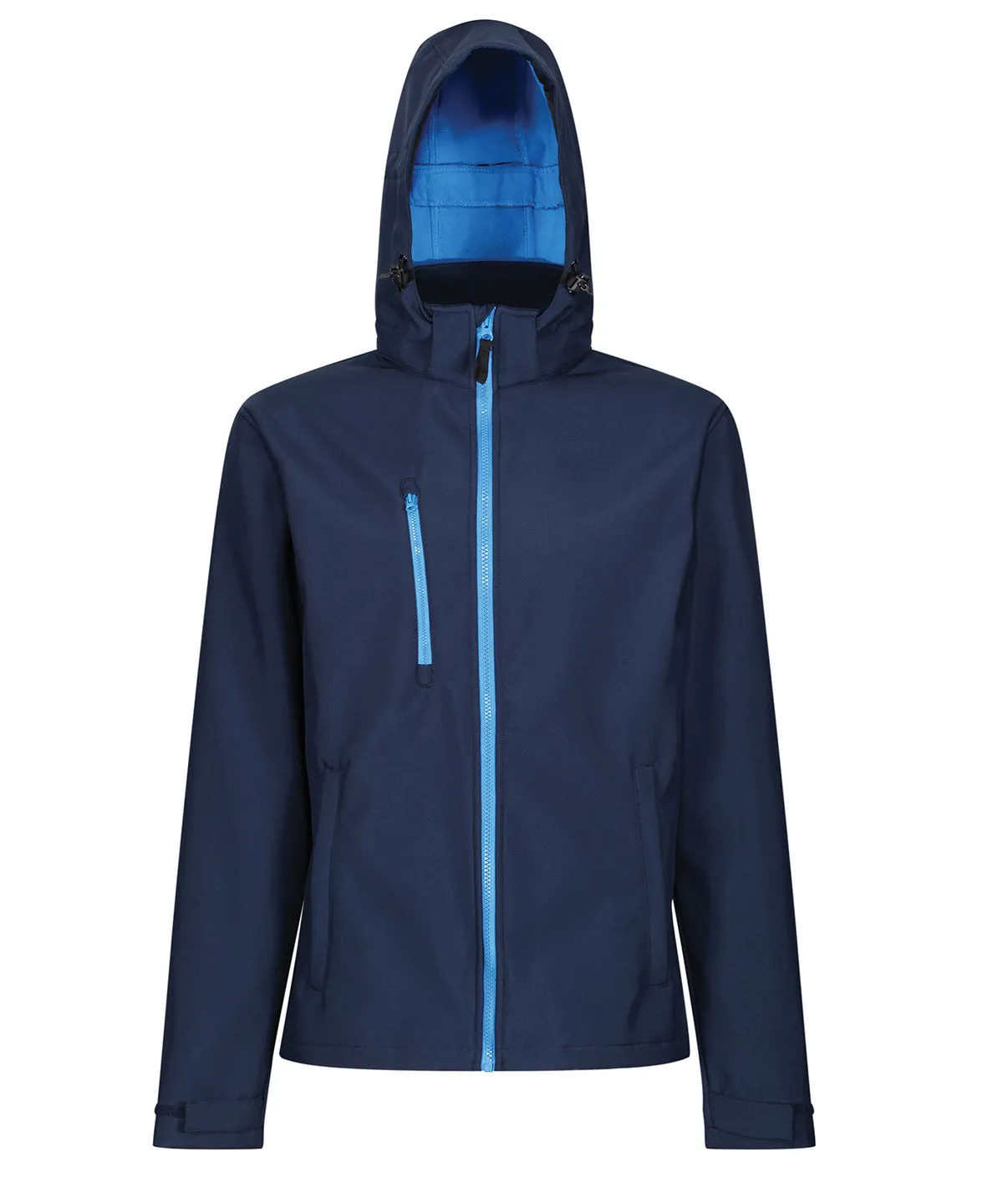 Black - Venturer 3-layer hooded softshell jacket