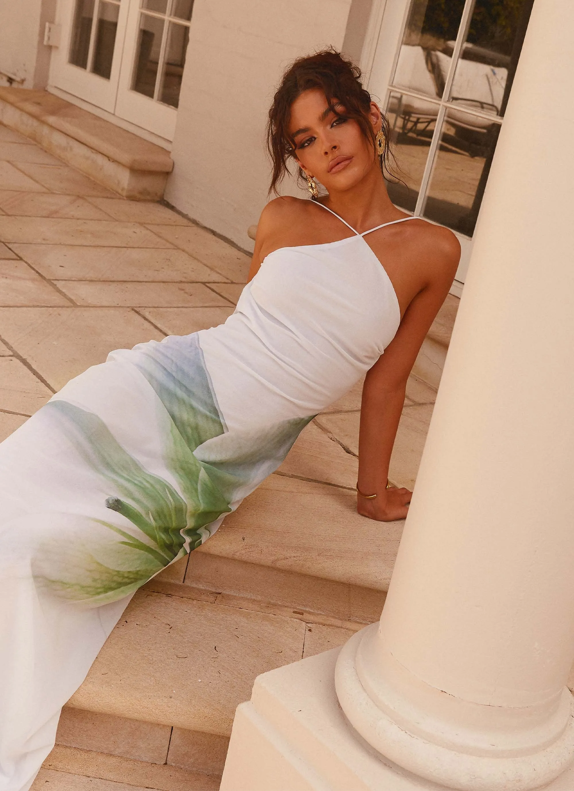 Blossom Hearts Maxi Dress - Dahlia Ash Year-Round Favorite