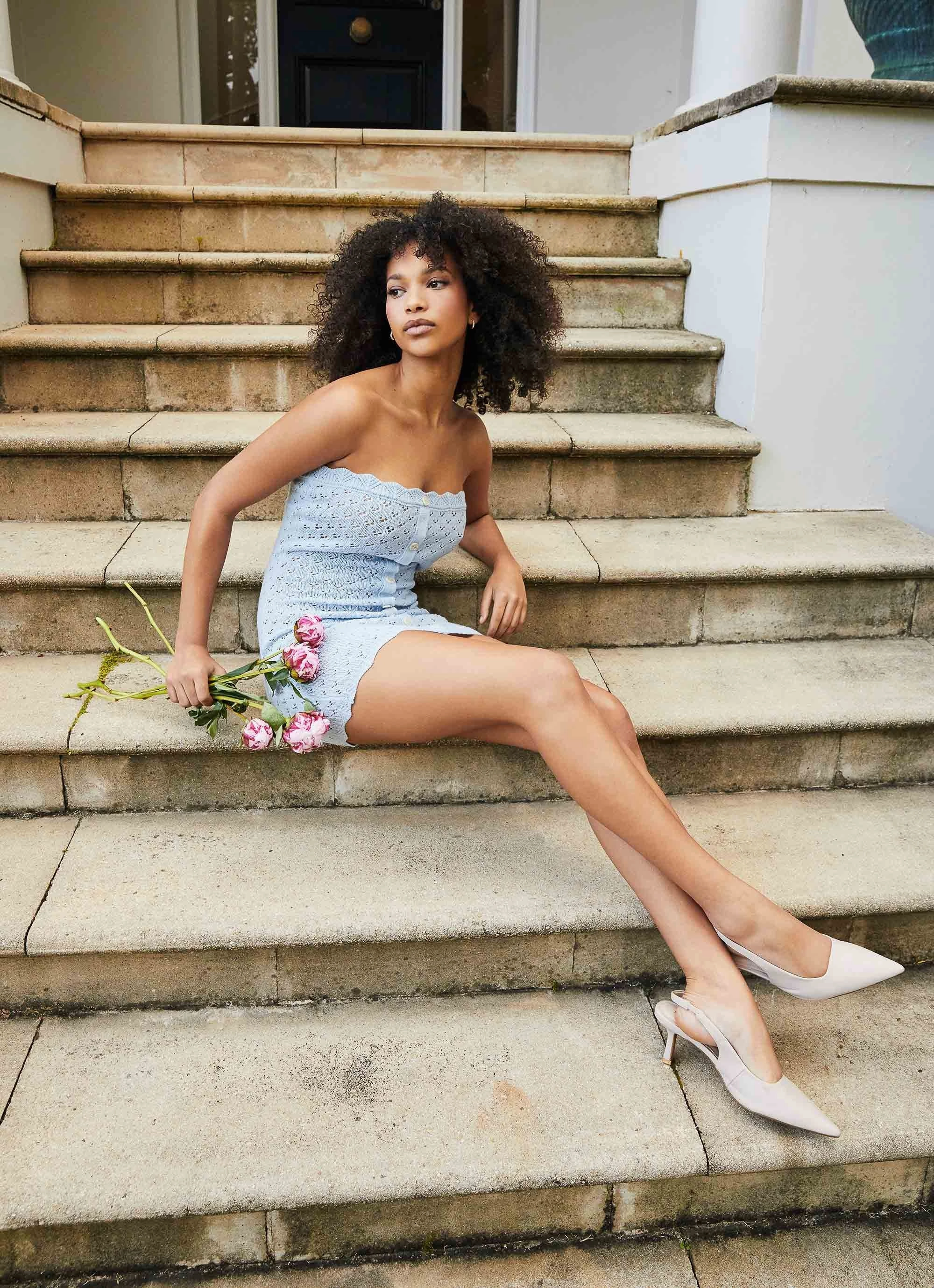 Blue Notes Knit Mini Dress - Blue Dusk All Wear