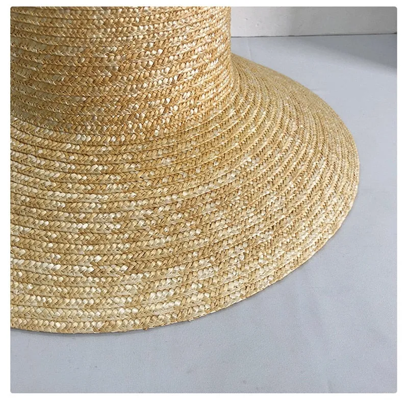 Boho Hat, Sun Beach Hat, Straw Hat, Camila Retro Bucket Hat