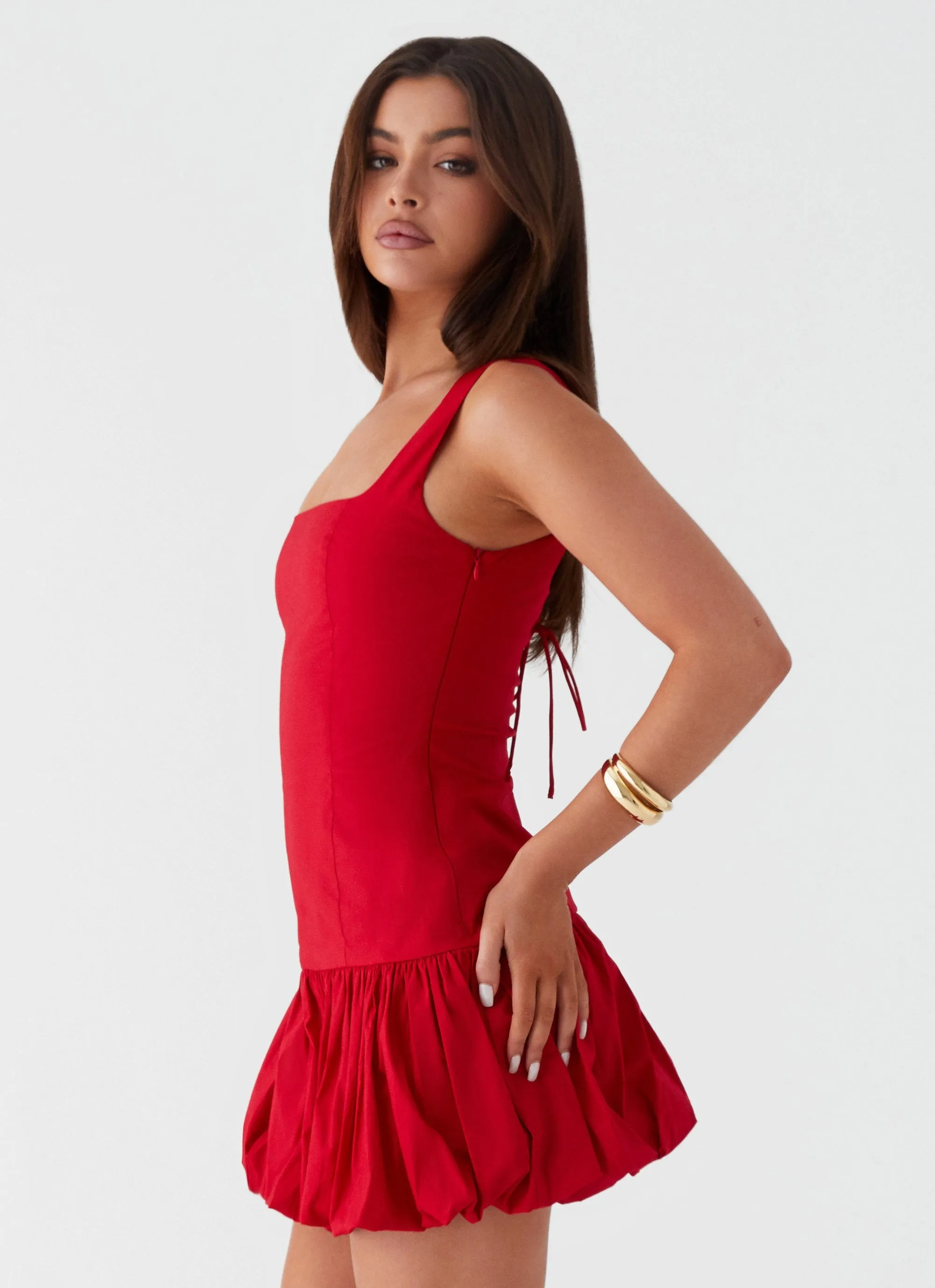 Lexy Mini Dress - Red Unmatched comfort Sporty Style