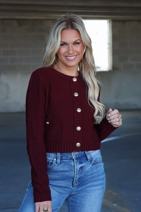 Baseline Cardigan Regular Fit Earthy Tone Colorways