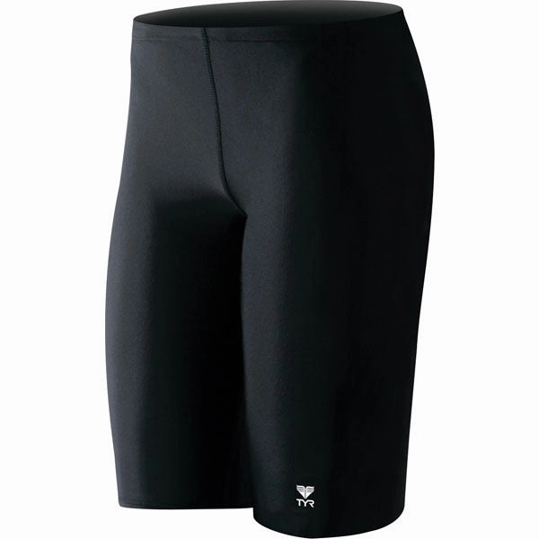 Men's TYReco Solid Jammer - Black Sunbathing Attire Sunny Style