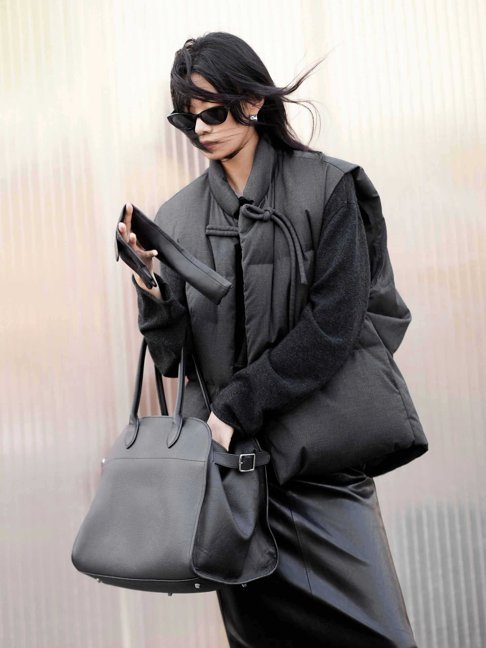 Cheongsam Buckle Down Vest Moisture Wicking Inner