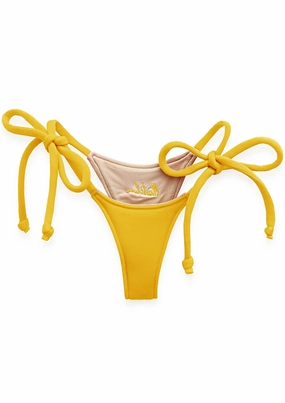 Two-Tone Style UV Blocking Layer Boni Bikini Bottom