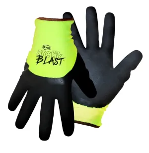 Boss Arctic Blast 7845-M Gloves, M, Knit Wrist Cuff, Latex/Nylon, Green :PR: QUANTITY: 1