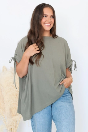 Bostin Top (FINAL SALE) Bamboo Fiber Fabric Garment Washed Softness