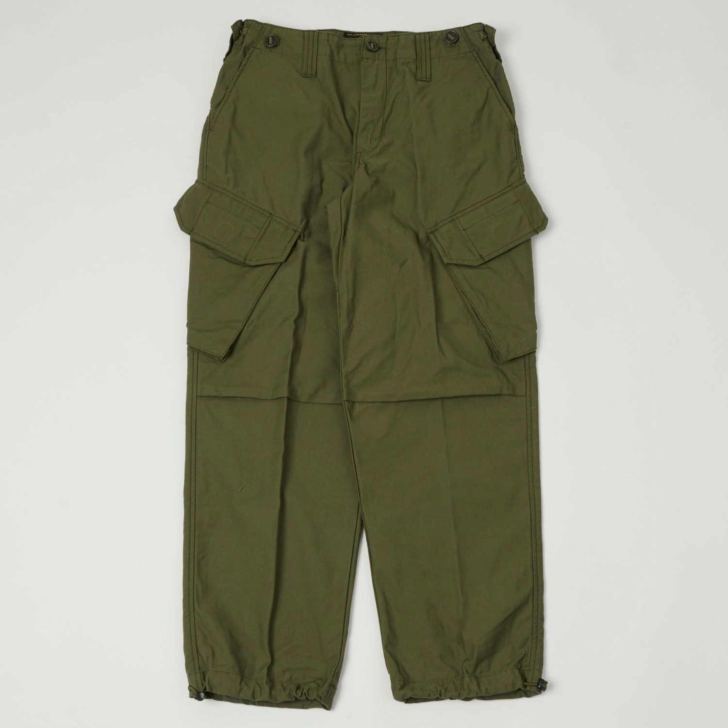 Freewheelers & Co Ultima Thule 'Brigade' Pants - Olive Lightweight Feel Fitted waist