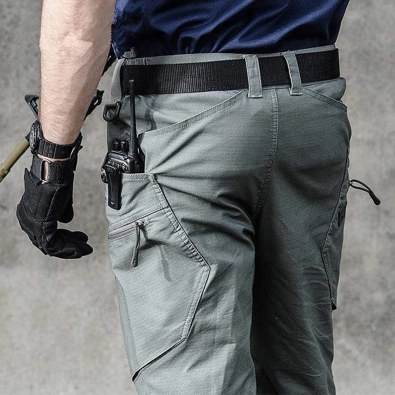 Breathable Slim Tactical Pants Cargo Trousers