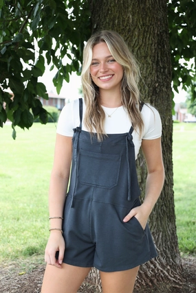 Moisture Control Lining Alicia Romper Overalls-(FINAL SALE)