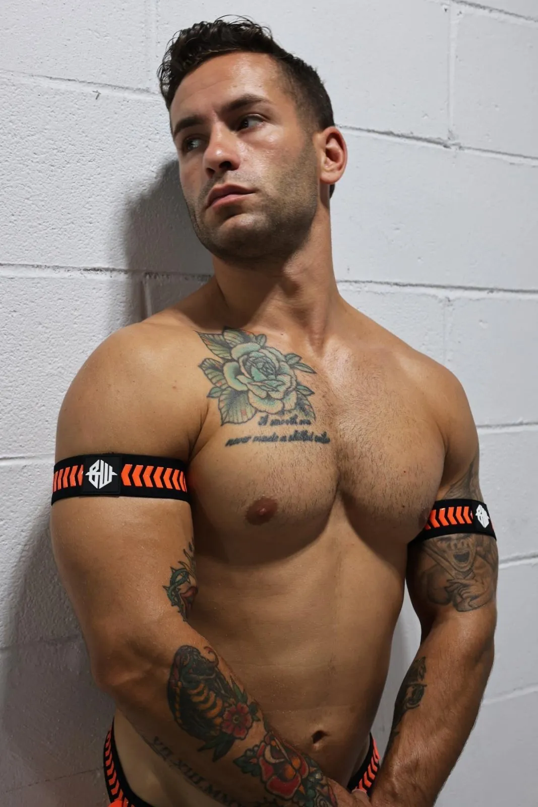 Breedwell Daycrawler Armbands, Neon Orange