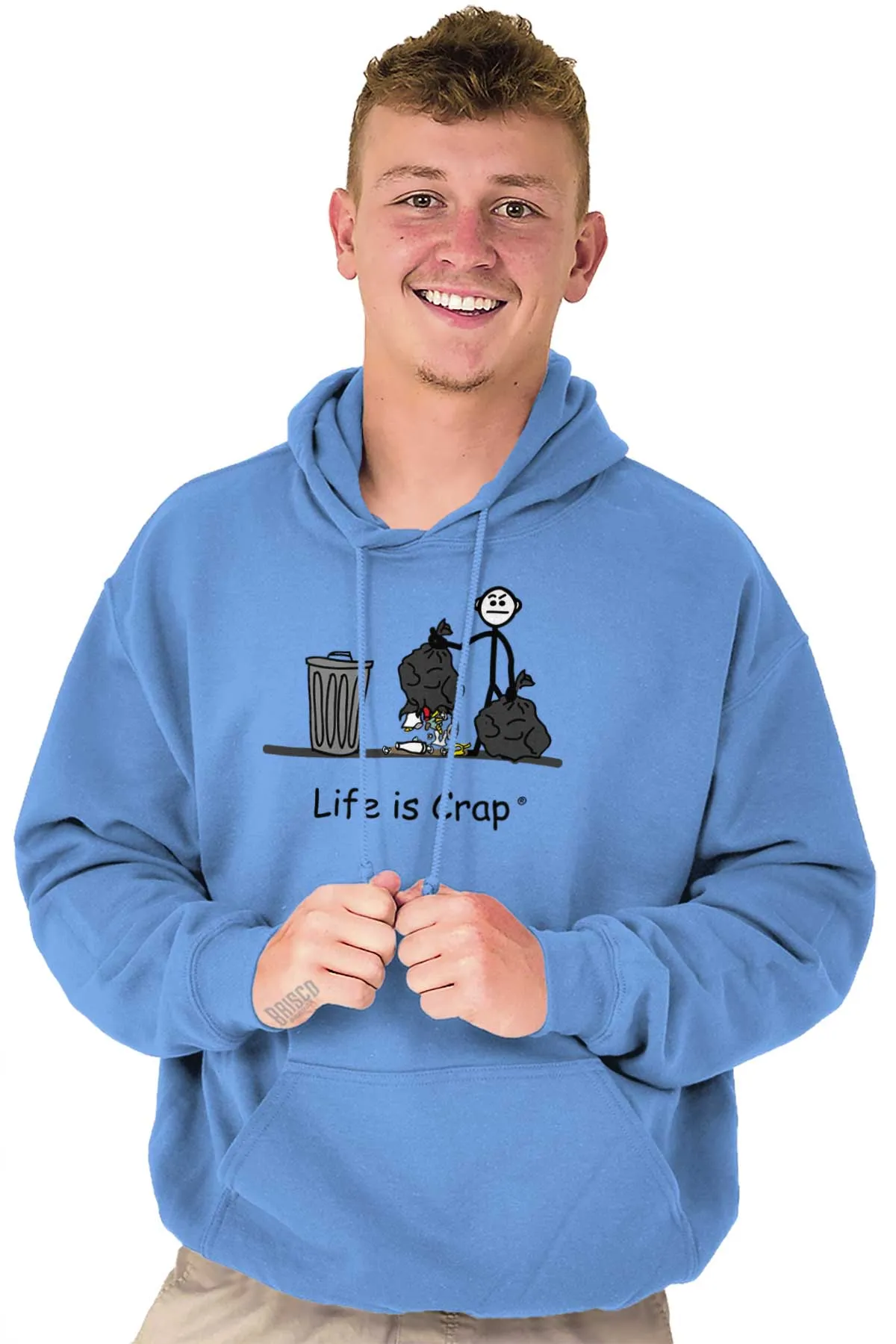 Broken Garbage Bag Hoodie