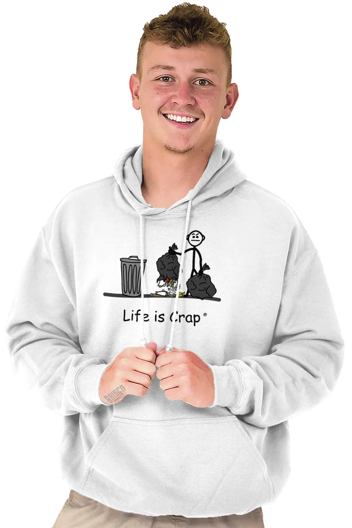 Broken Garbage Bag Hoodie