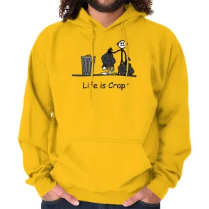 Broken Garbage Bag Hoodie