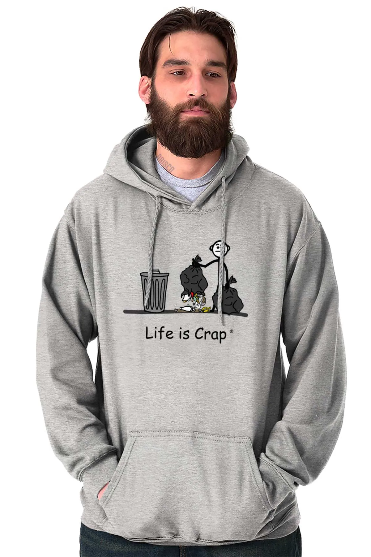 Broken Garbage Bag Hoodie