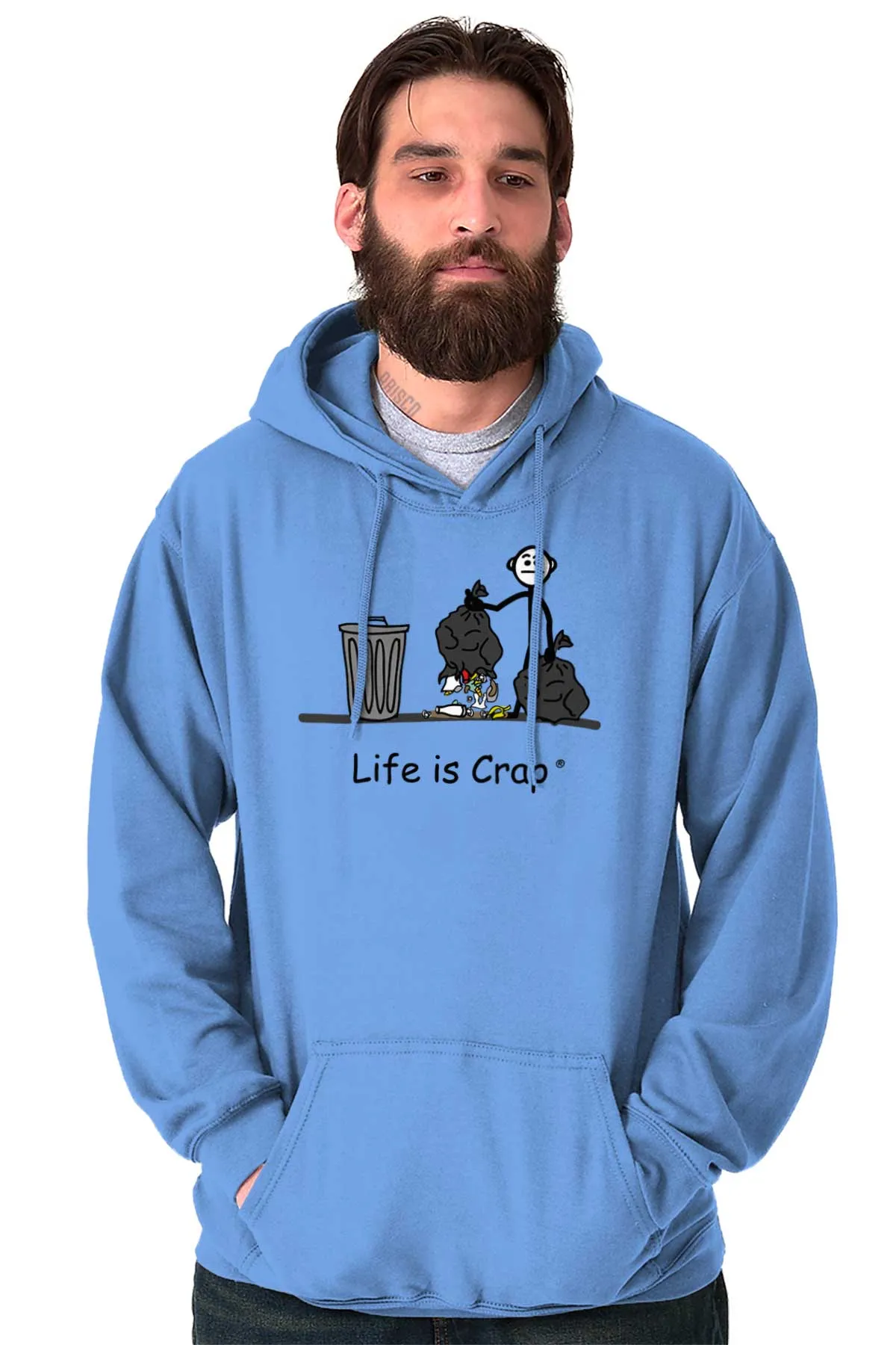 Broken Garbage Bag Hoodie