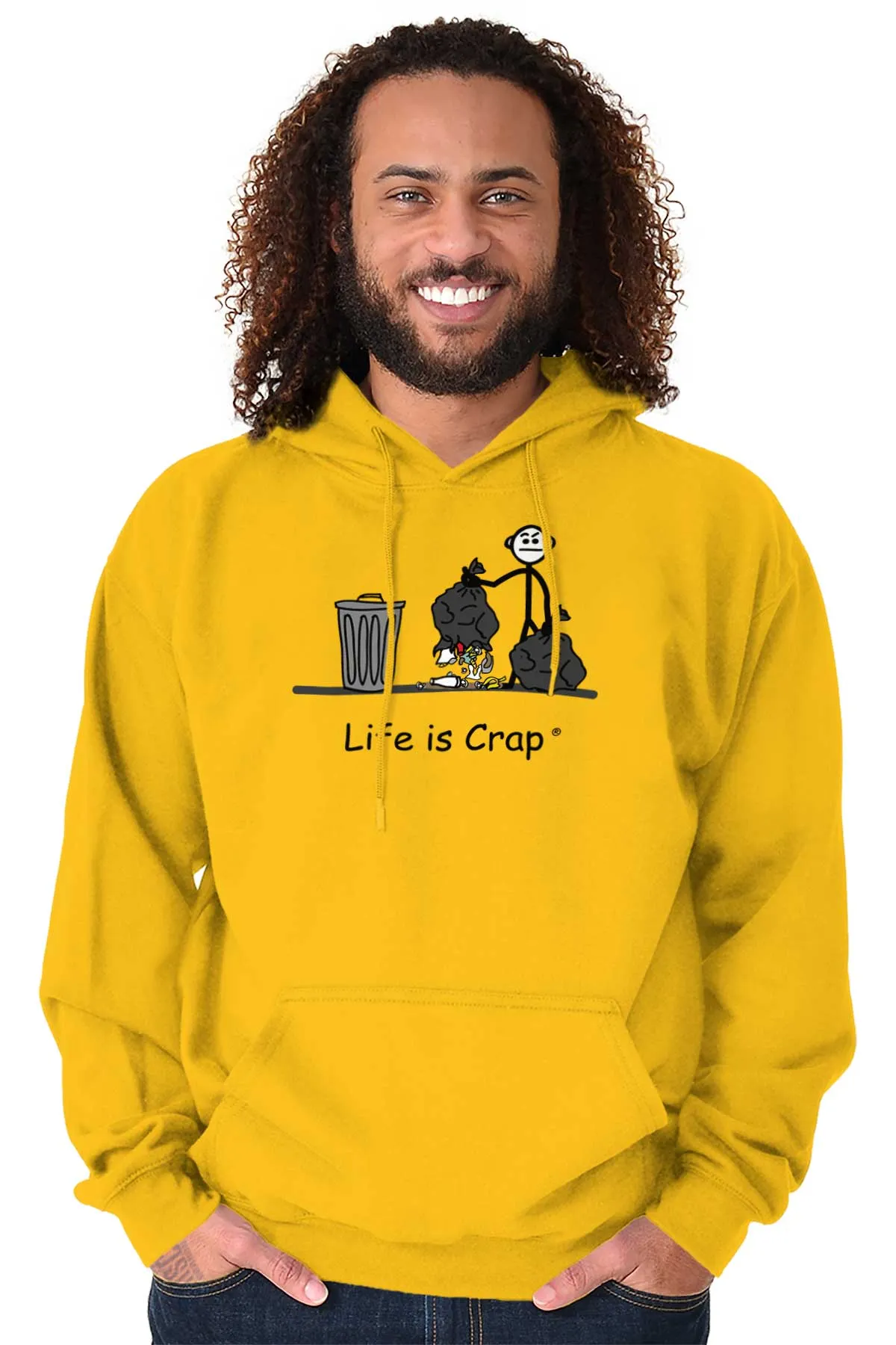 Broken Garbage Bag Hoodie