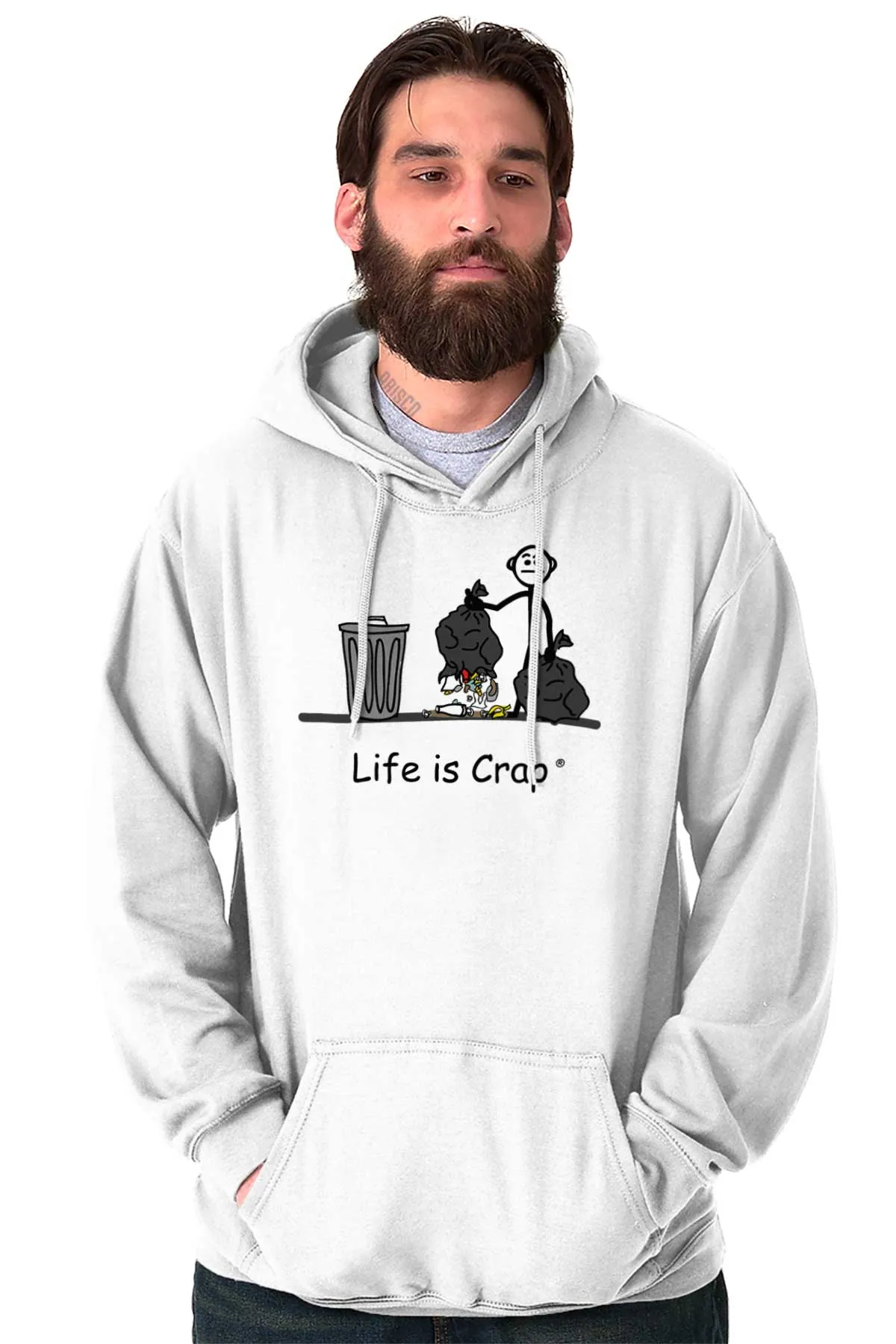 Broken Garbage Bag Hoodie
