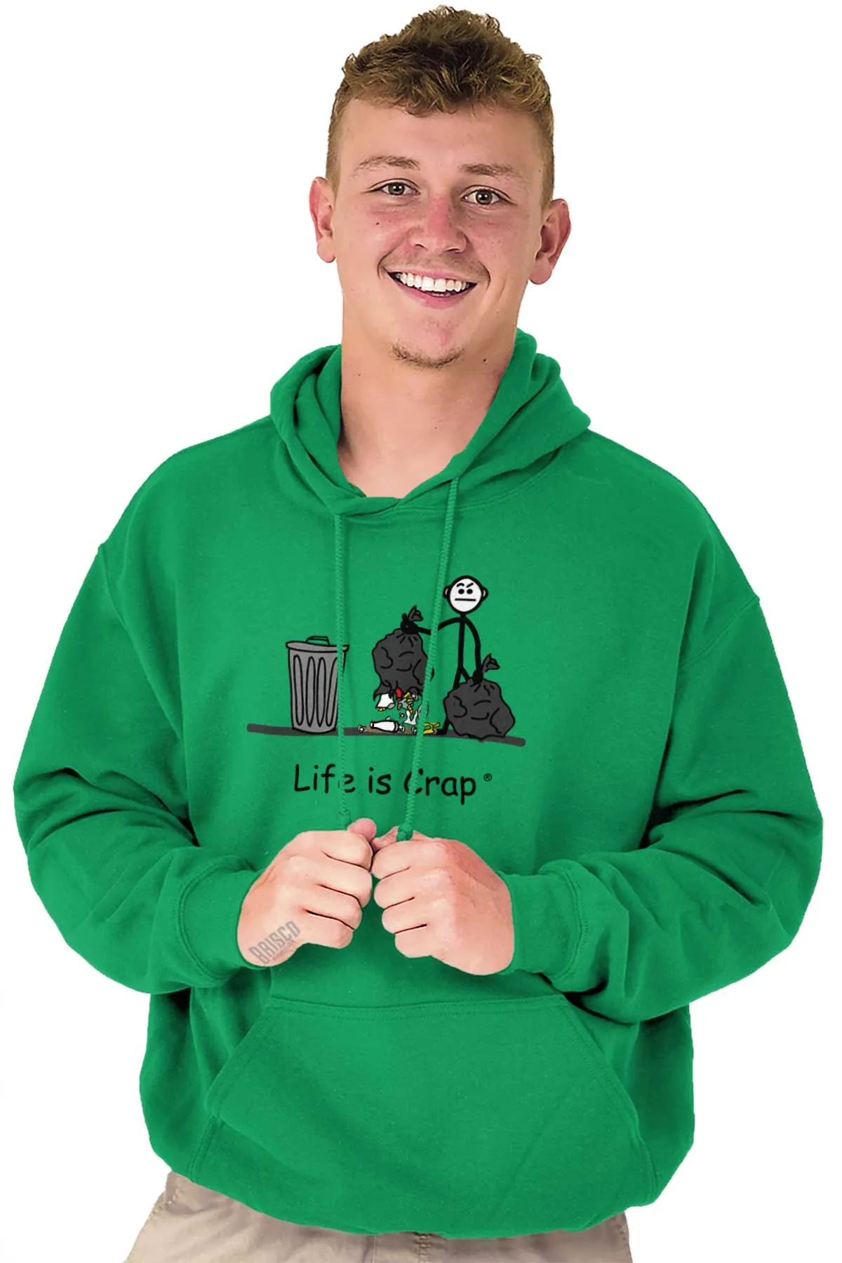 Broken Garbage Bag Hoodie