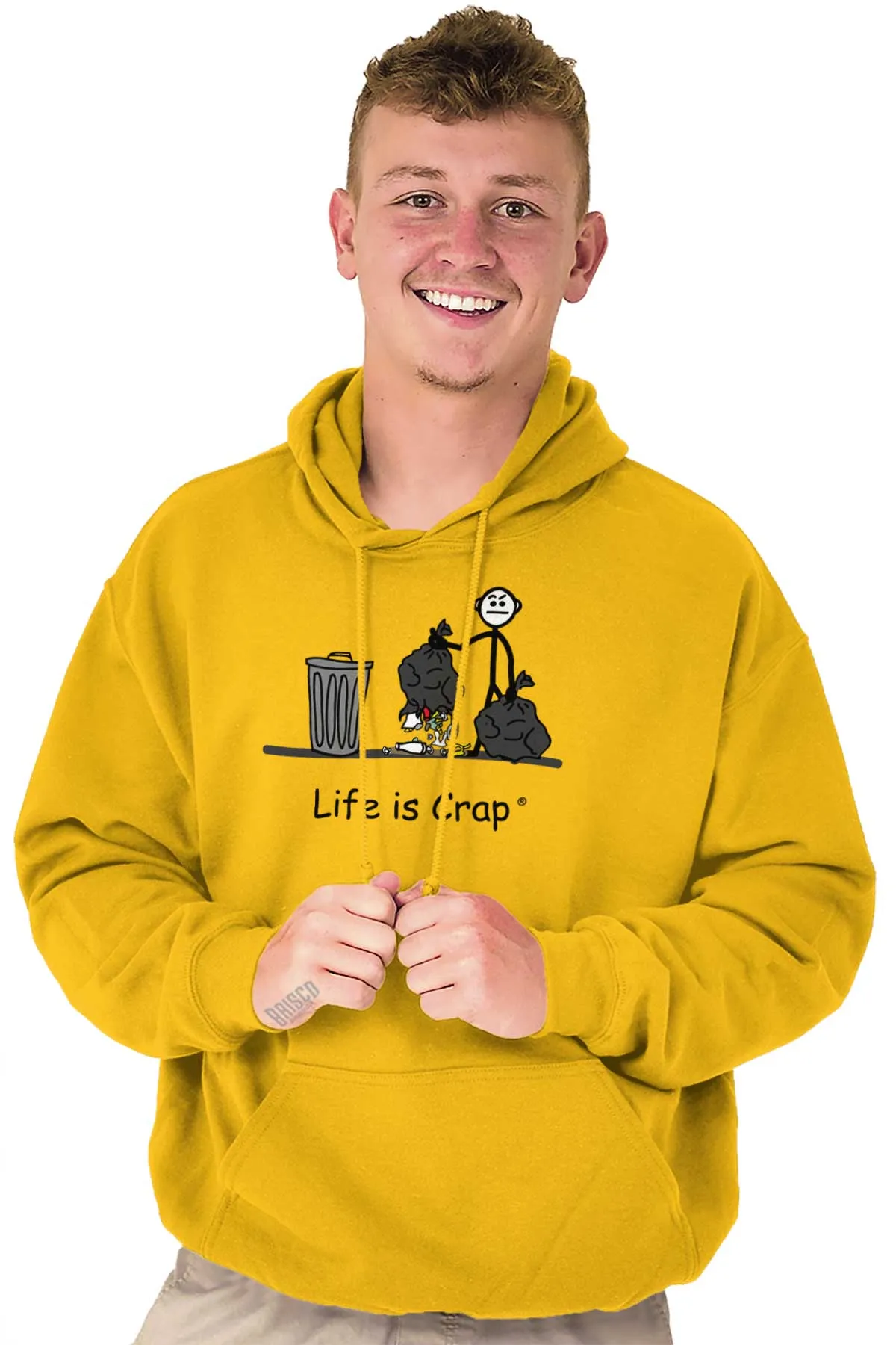 Broken Garbage Bag Hoodie