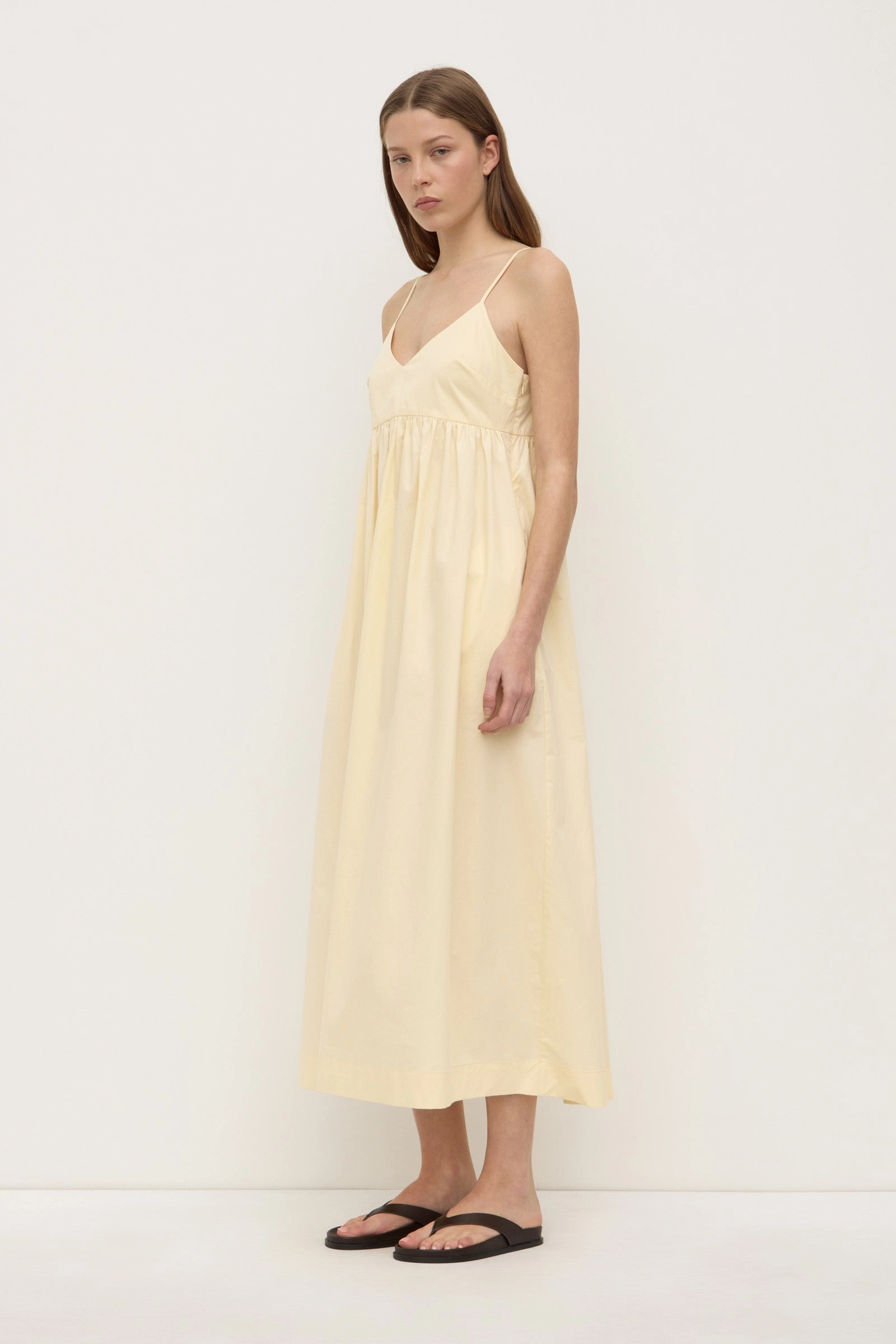 Evening Look Bronte Poplin Midi Dress