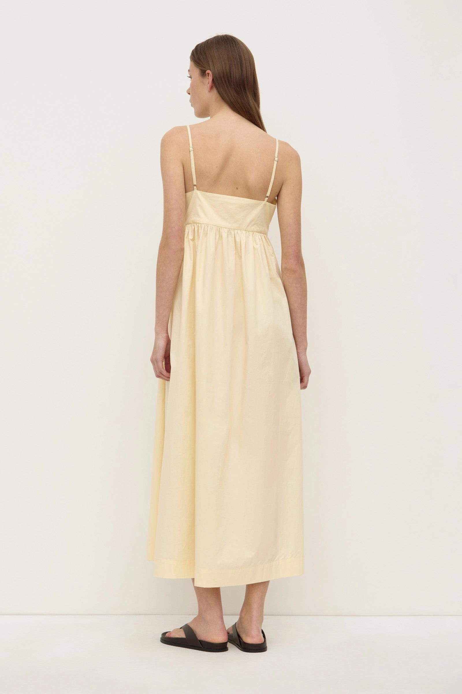 Work or Play Soft cotton dress Bronte Poplin Midi Dress