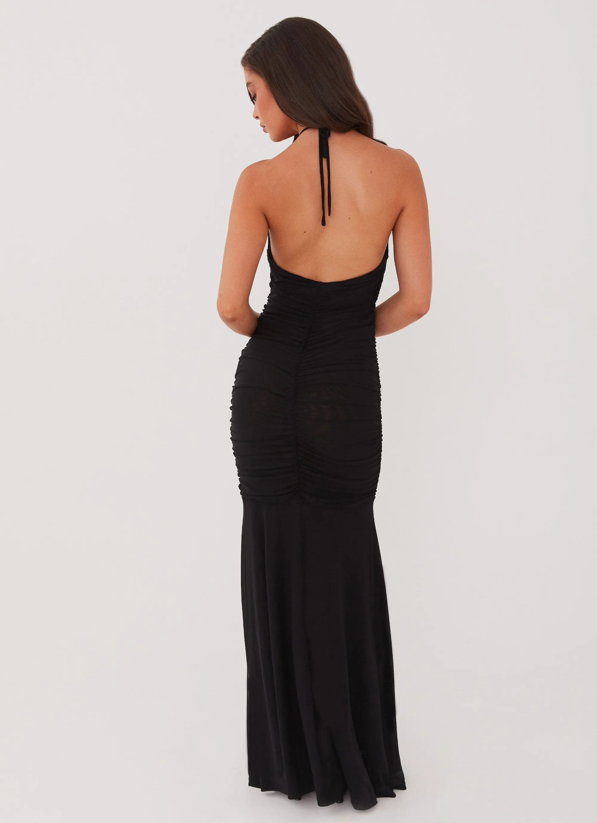 Brynne Maxi Dress - Black Daytime Look Chic Look
