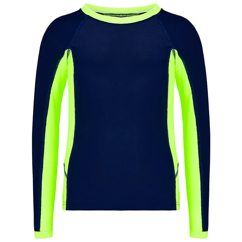 Building Blocks Long Sleeve Rash Vest