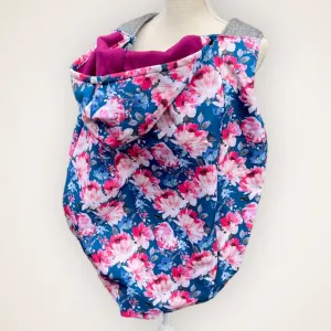 Burgundy Floral - Insulated Wind&Rain Carrier Cover
