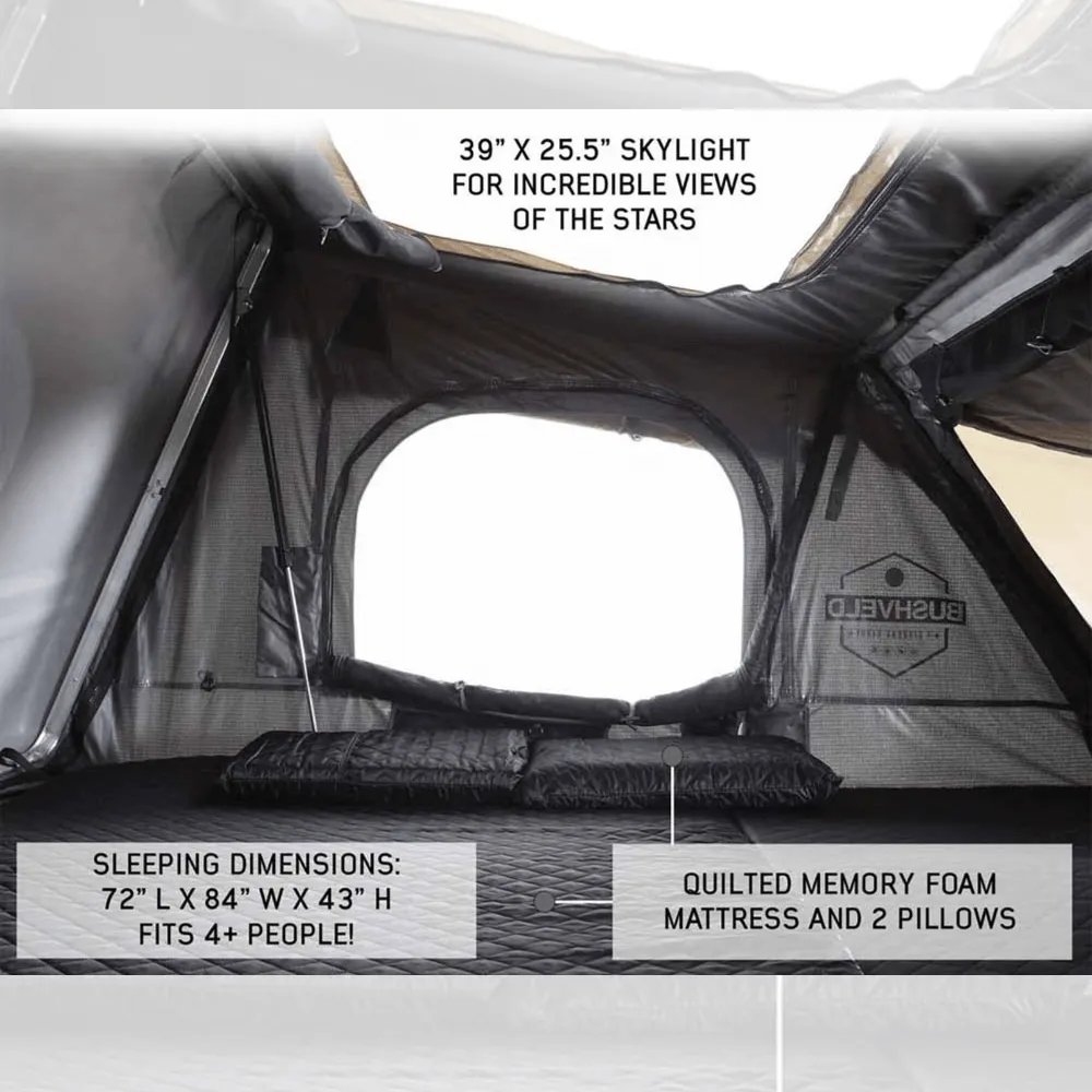 Bushveld II Hard Shell Roof Top Tent