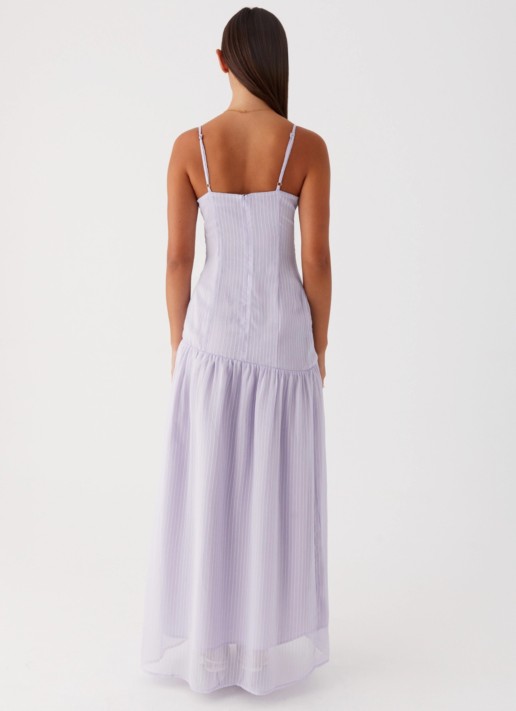 Street Edge Shania Maxi Dress - Lavender