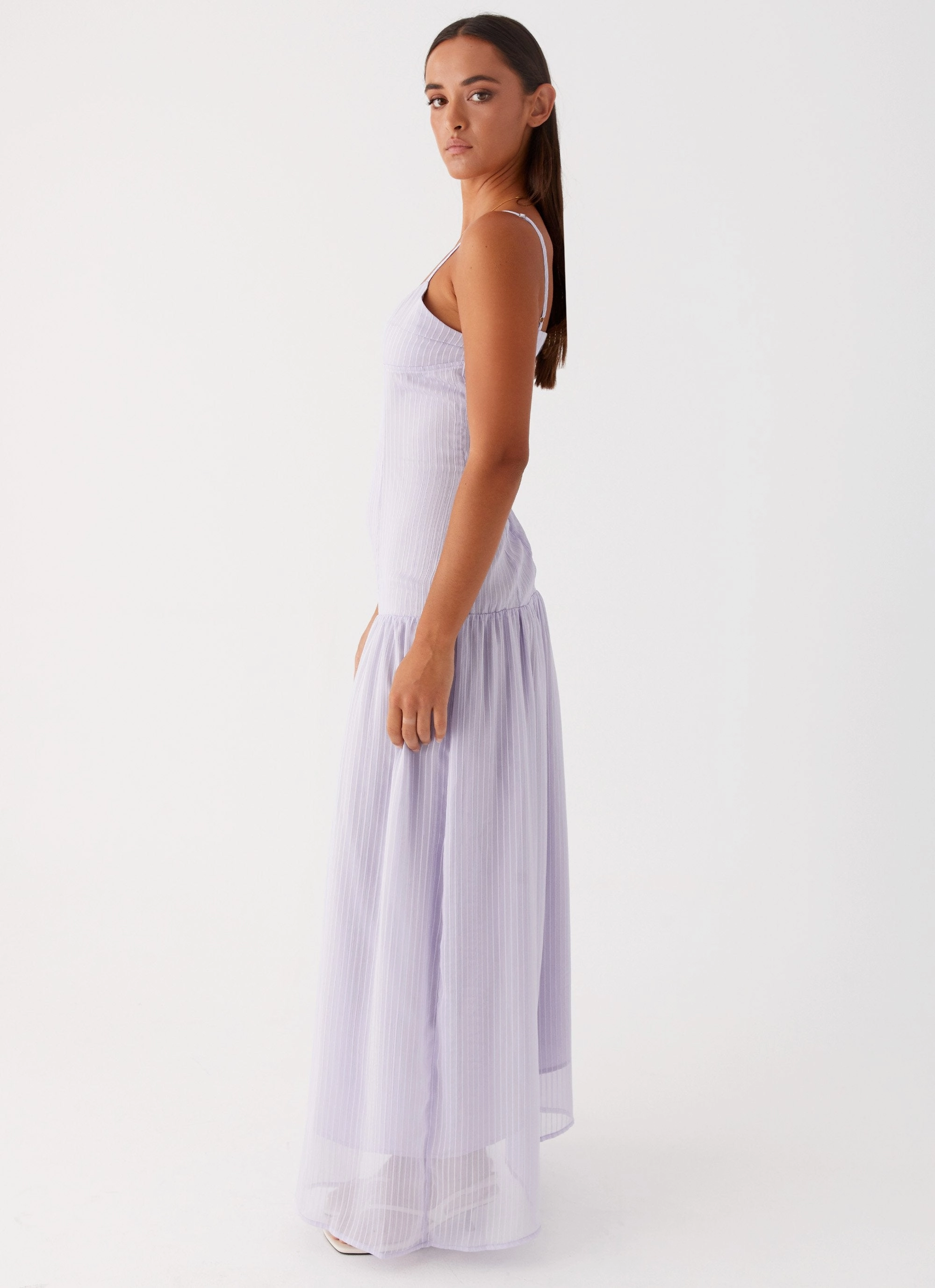 Shania Maxi Dress - Lavender Airy Movement SustainableCotton