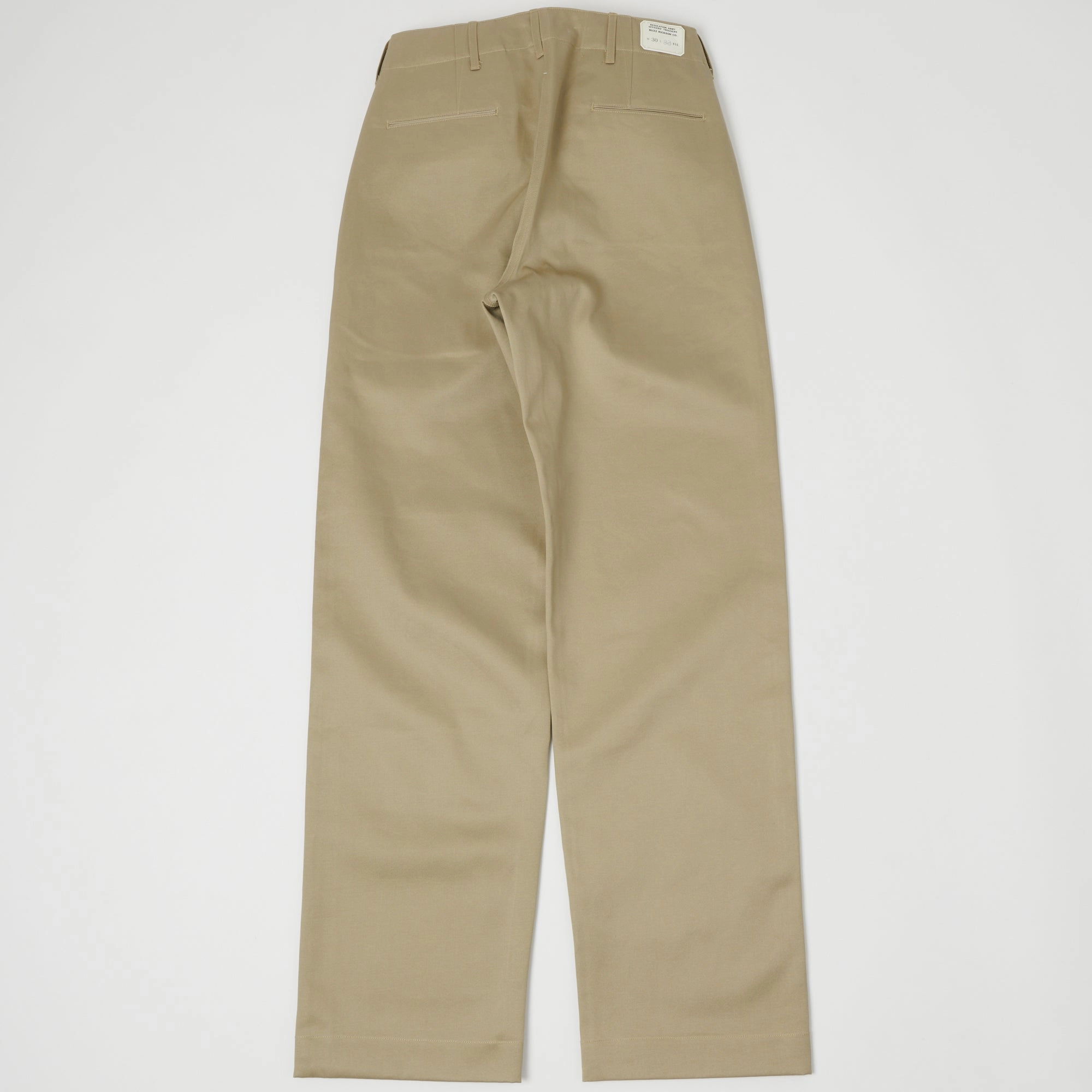 Easy Stretch Fit Breath Fit Buzz Rickson's 'Early Model' 1942 Chino - Khaki