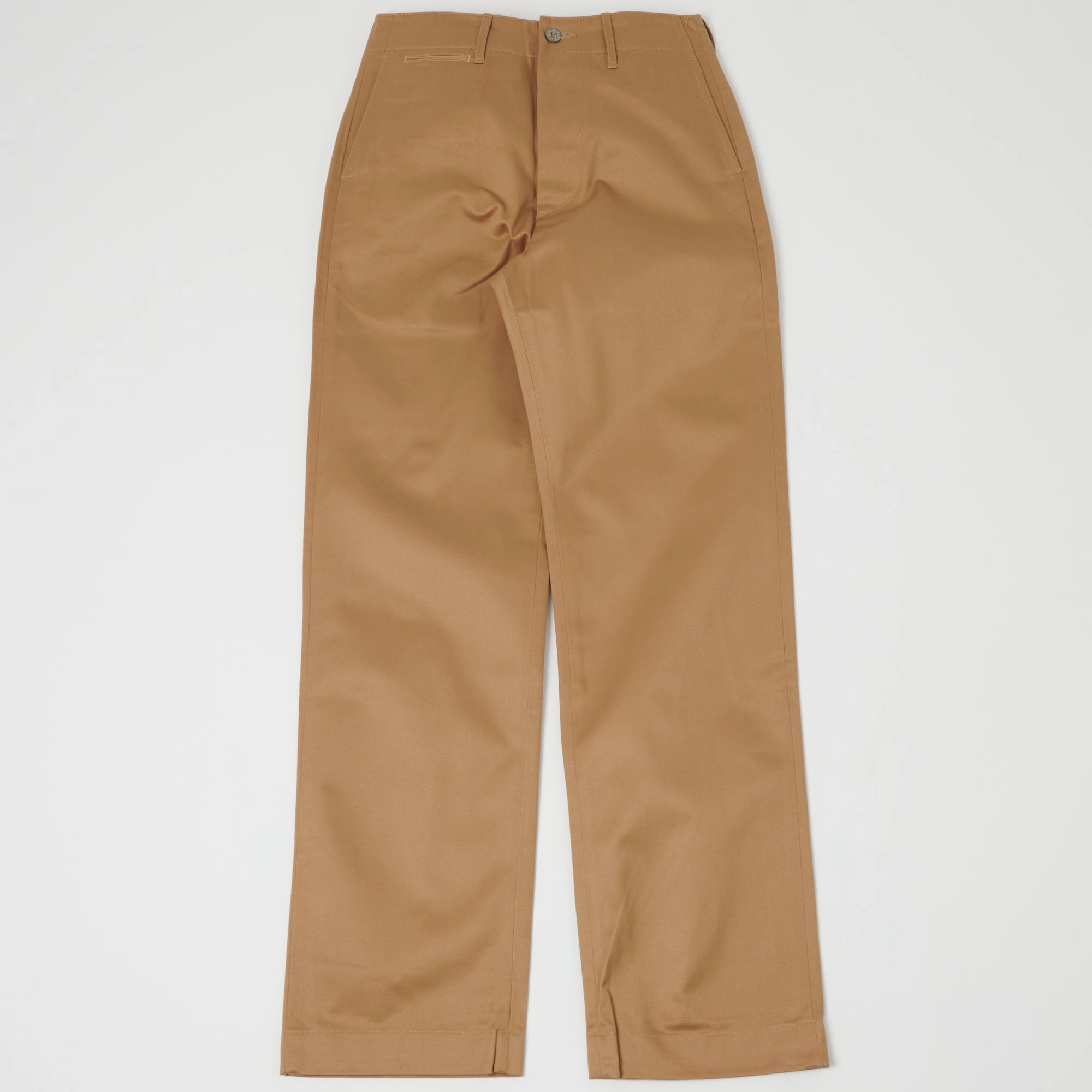 Low Rise Fit Buzz Rickson's 'Early Model' 1945 Chino - Camel